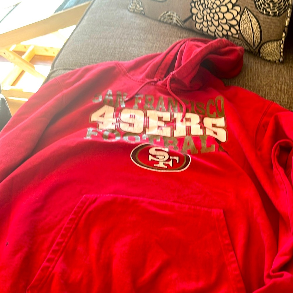 SAN FRANCISCO 49rs HOODIE DATED 2014 XL